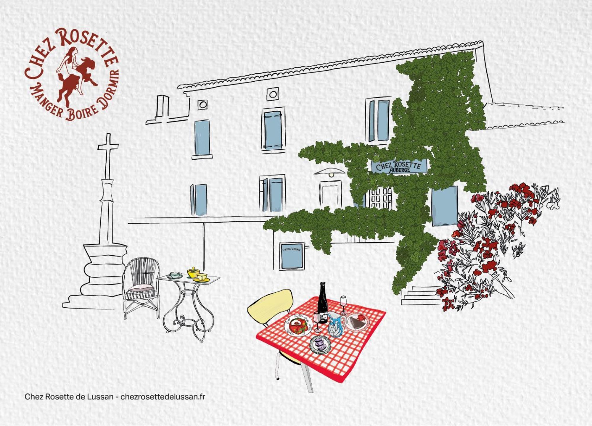 Chez Rosette De Lussan Hotel ภายนอก รูปภาพ